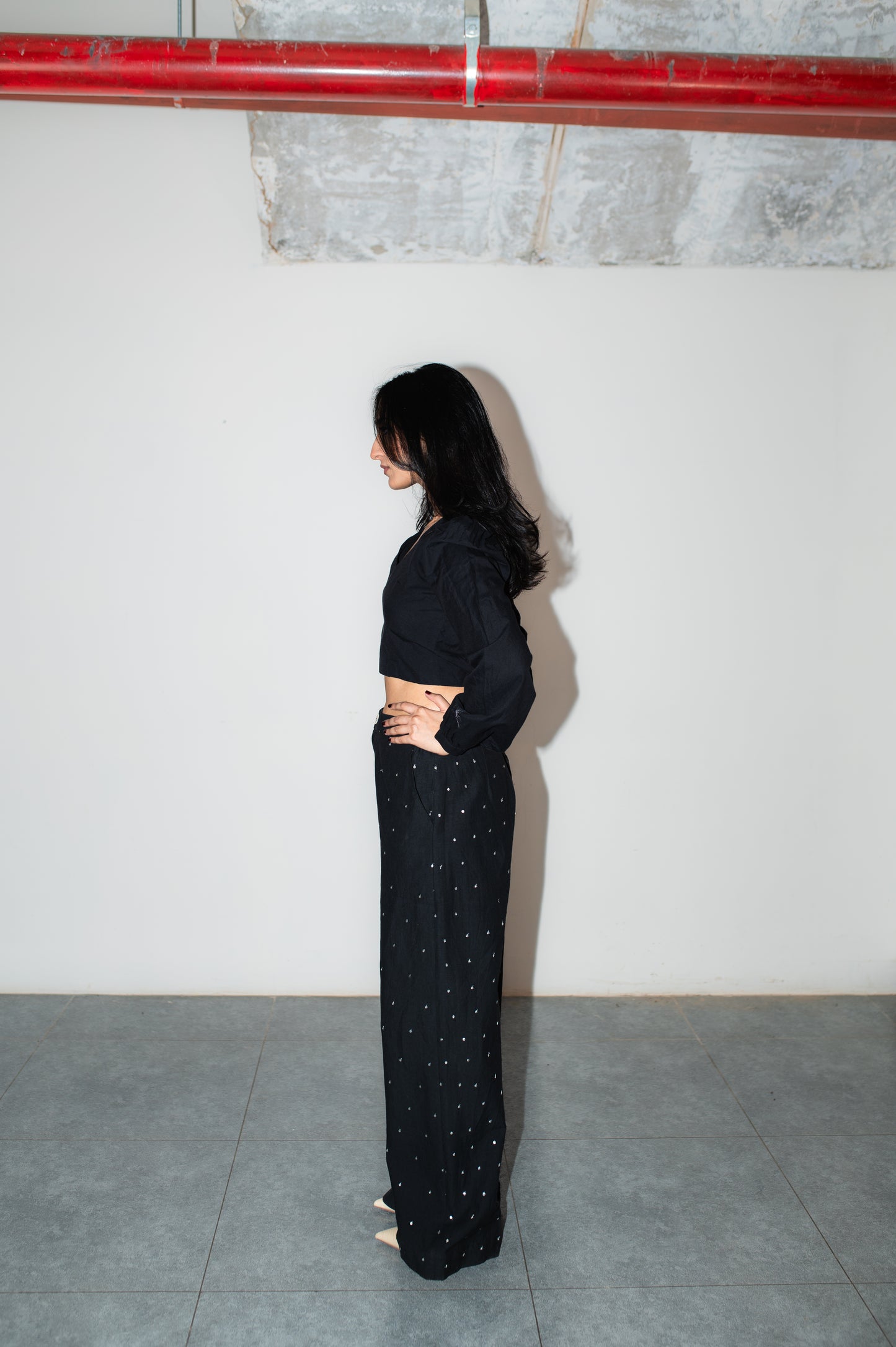 Sequin pants