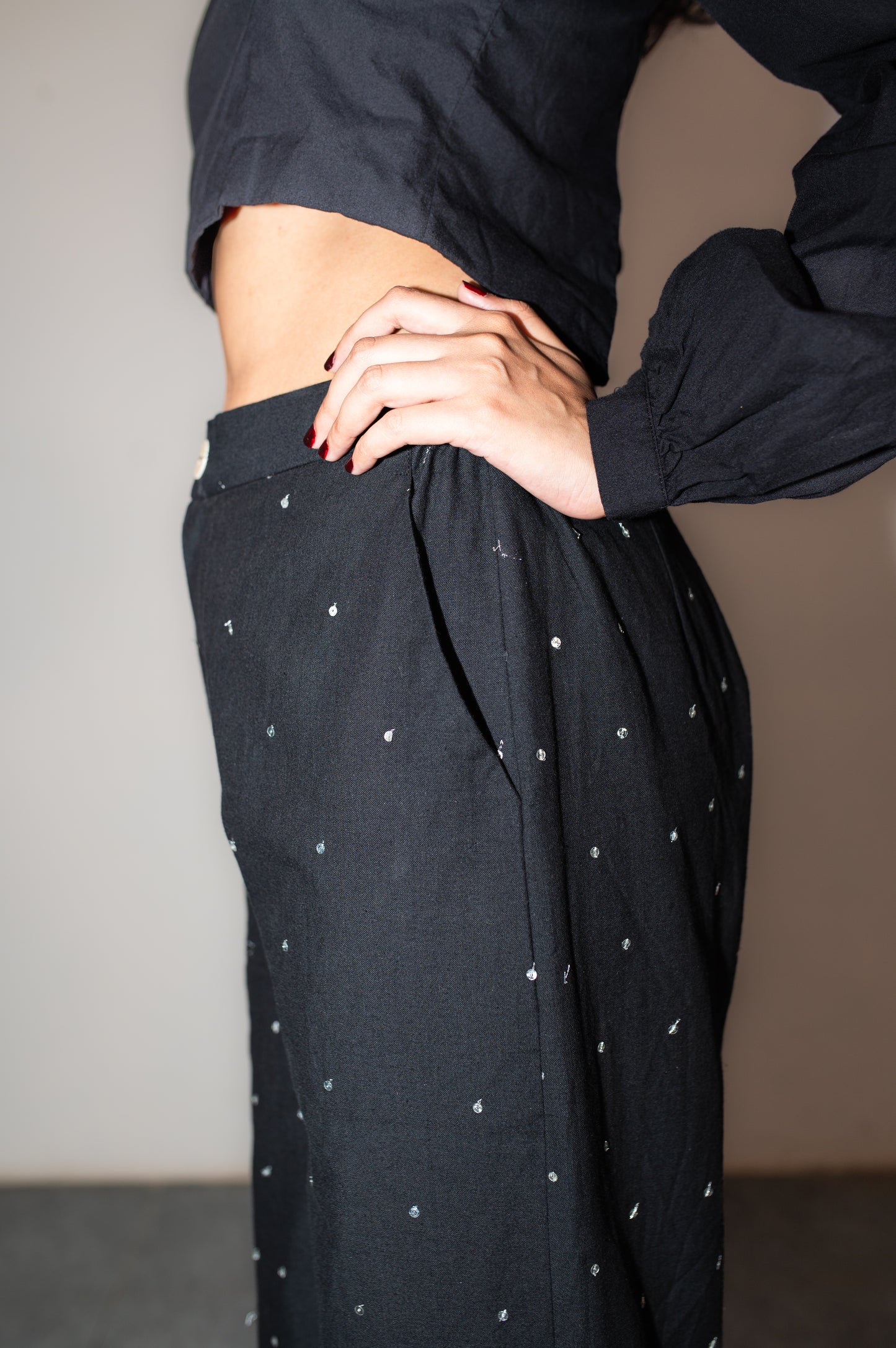 Sequin pants