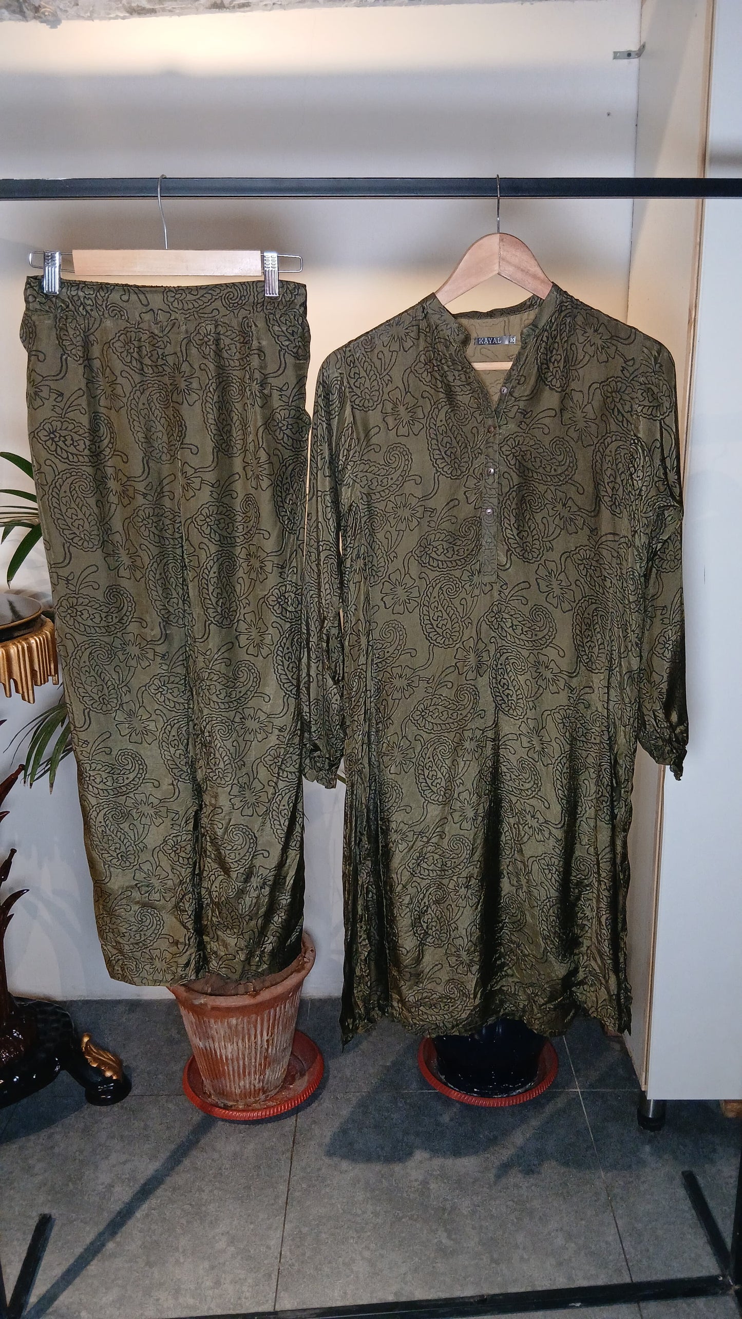 Olive Coord Set Size 08