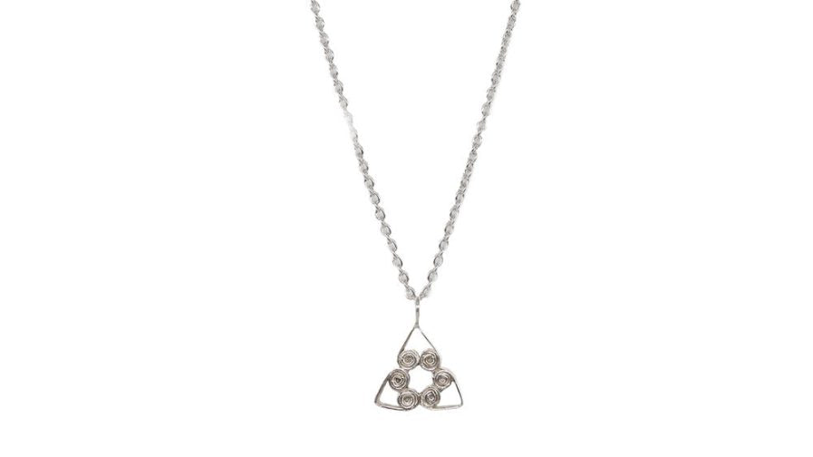 Triangular Spiral Pendant
