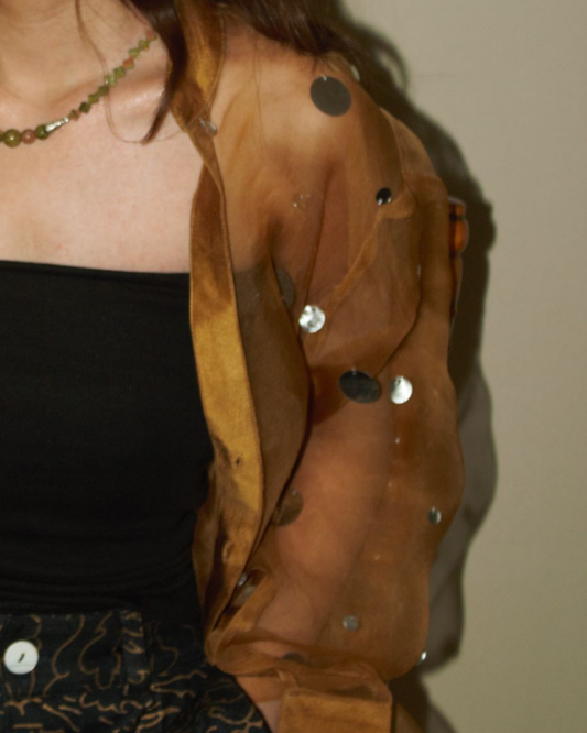 Amber Safar Organza Shirt