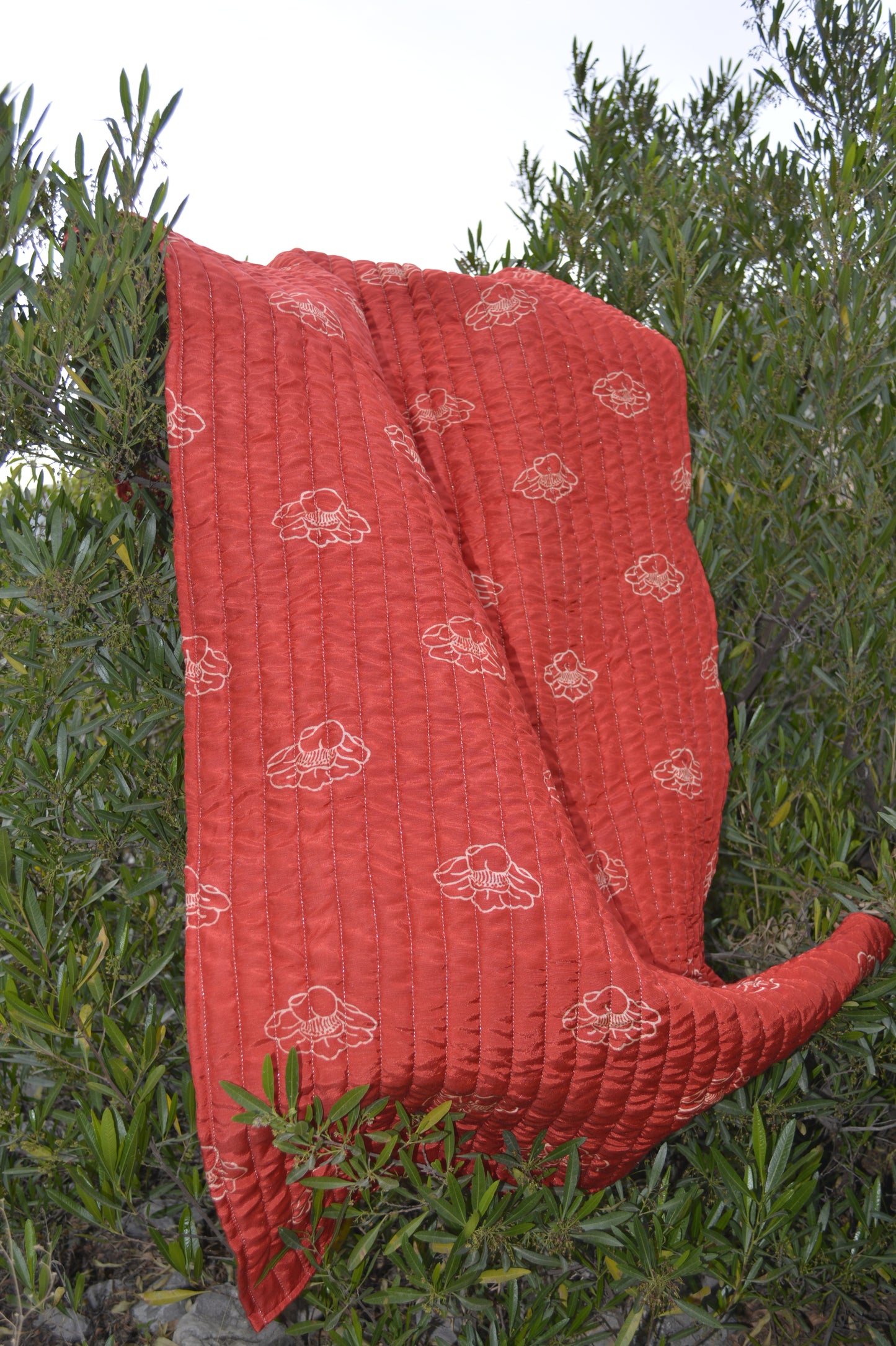 Shaman Shawl Vermillion