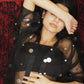 Charcoal Safar Organza Shirt