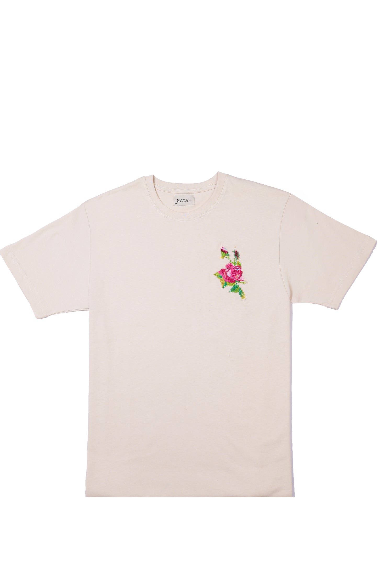 Rose Cross Stitch T-Shirt