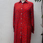Polka Coral Kurta