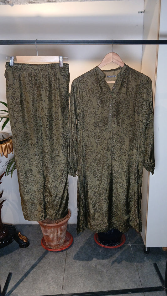 Olive Coord Set Size 08