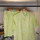 Gingham Short Set in Green
